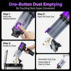 First AirVac™      • Vacuum + Air Duster • 3 Power Modes  • BLDC Motor