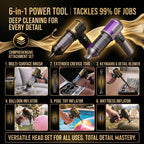 First AirVac™      • Vacuum + Air Duster • 3 Power Modes  • BLDC Motor