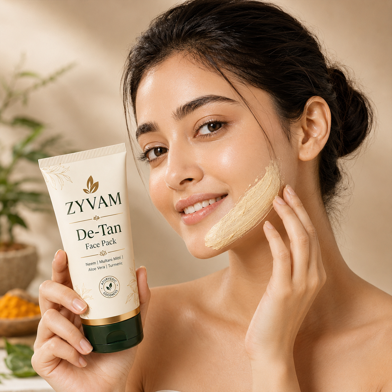 ZYVAM De-Tan Face Pack