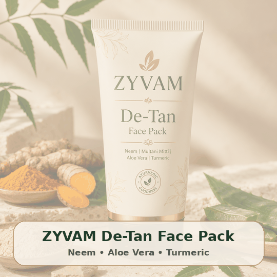 ZYVAM De-Tan Face Pack