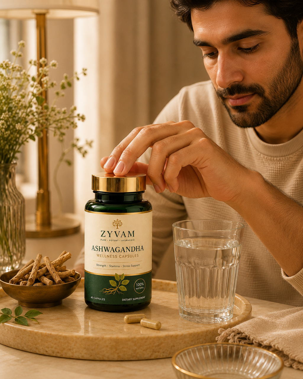 ZYVAM Ashwagandha Wellness Capsules