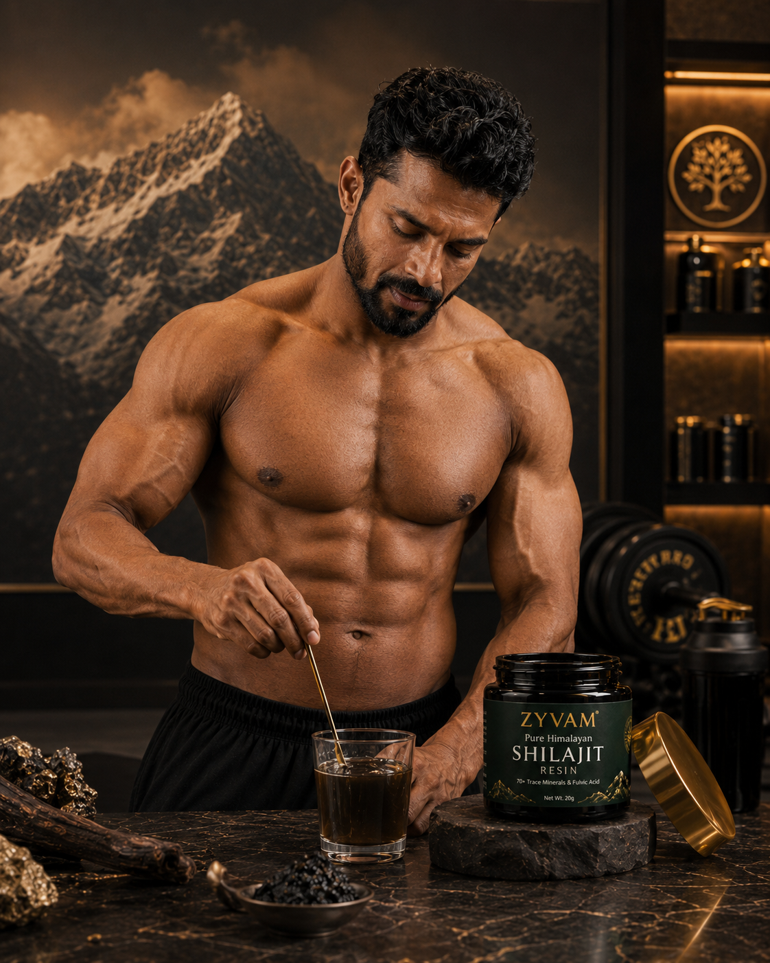 ZYVAM Pure Himalayan Shilajit Resin