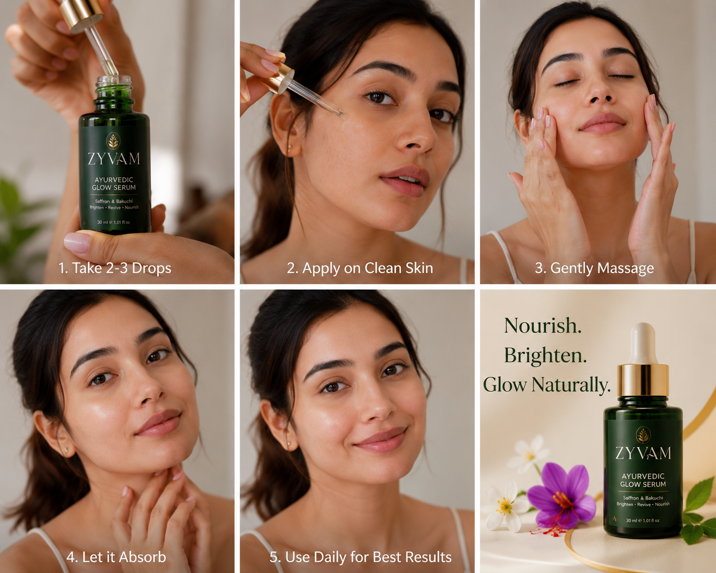 ZYVAM Ayurvedic Glow Serum