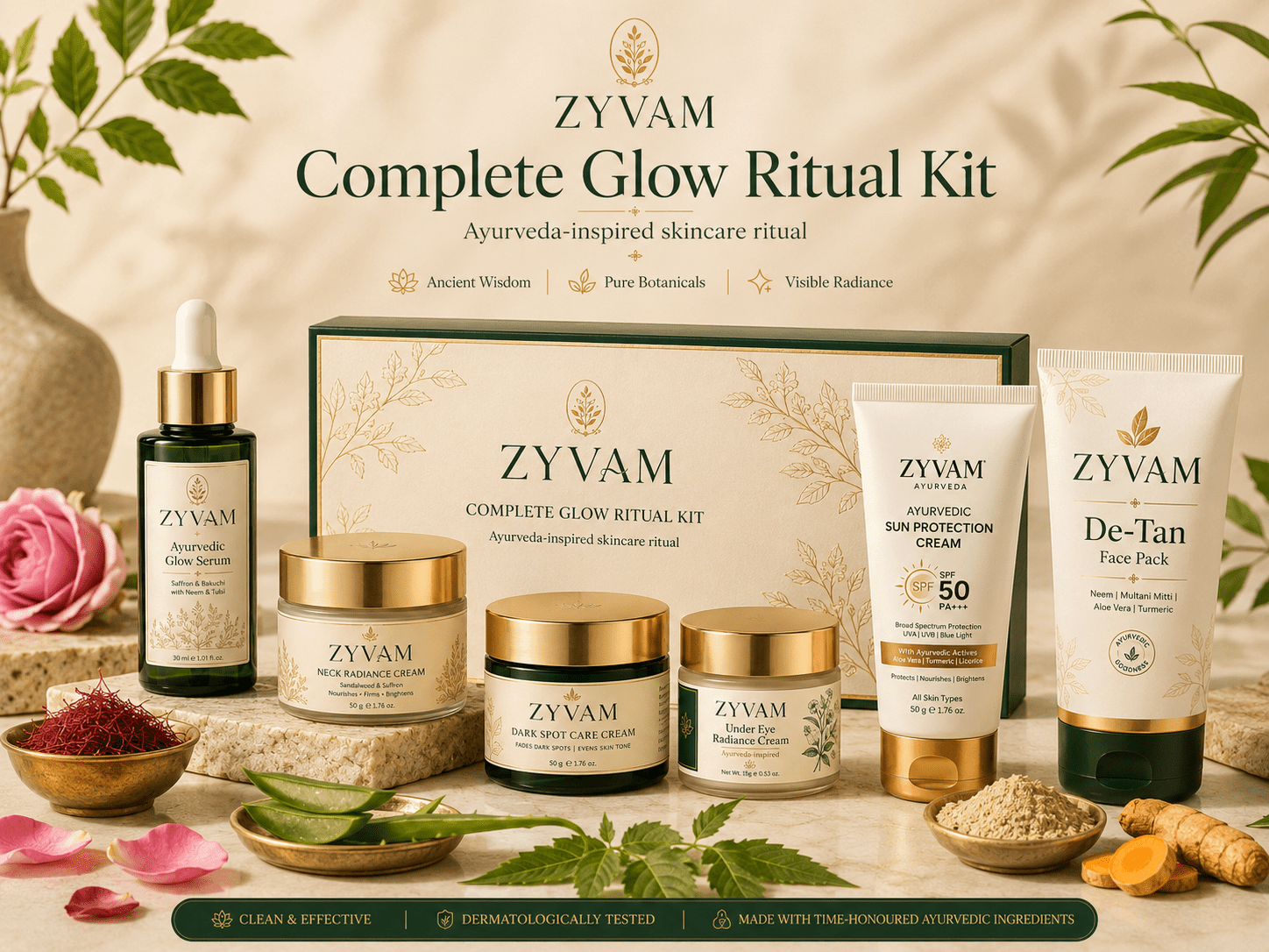 ZYVAM Complete Glow Ritual Kit - ZYVAM