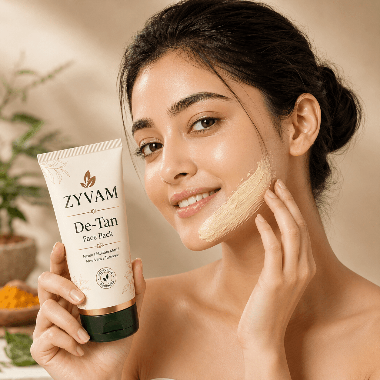 ZYVAM De-Tan Face Pack - ZYVAM