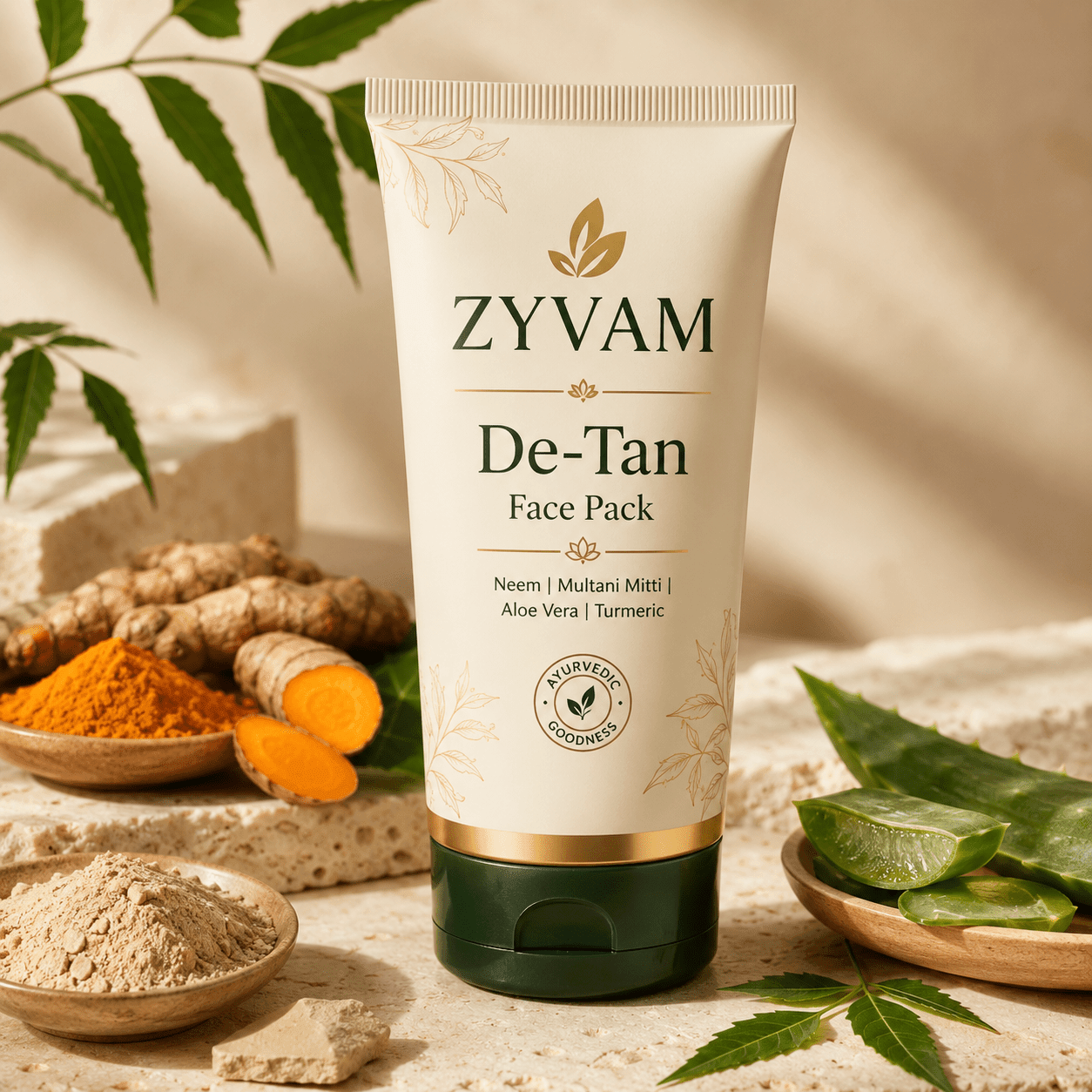 ZYVAM De-Tan Face Pack - ZYVAM