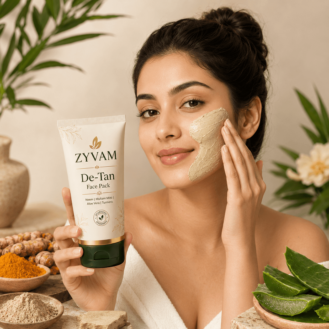 ZYVAM De-Tan Face Pack - ZYVAM