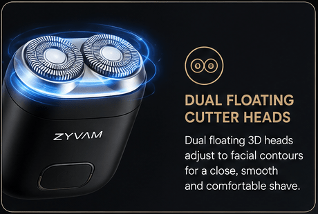 ZYVAM Portable Electric Shaver - ZYVAM