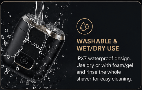 ZYVAM Portable Electric Shaver - ZYVAM